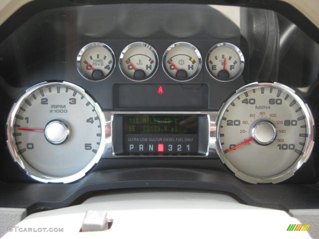 2008 Ford F350 Super Duty Lariat Crew Cab 4x4 Chassis Gauges Photos