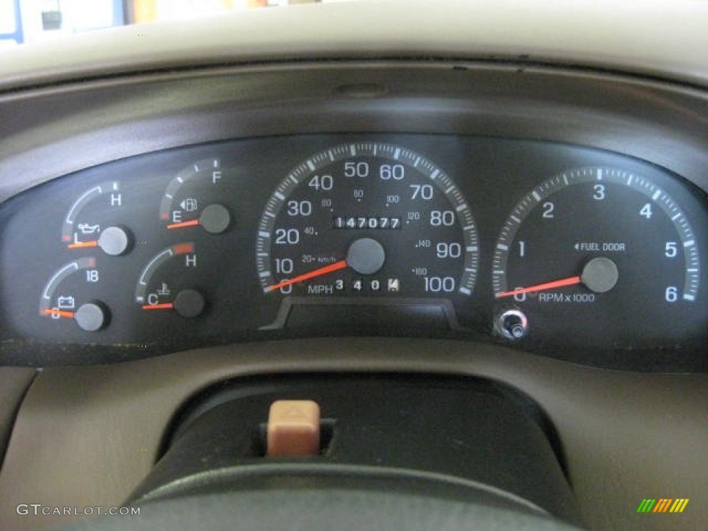 1998 Ford F150 XLT Regular Cab 4x4 Gauges Photo #52929186
