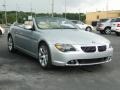 2004 Titanium Silver Metallic BMW 6 Series 645i Convertible  photo #3