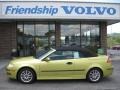 Lime Yellow Metallic 2005 Saab 9-3 Arc Convertible