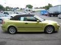 2005 Lime Yellow Metallic Saab 9-3 Arc Convertible  photo #5