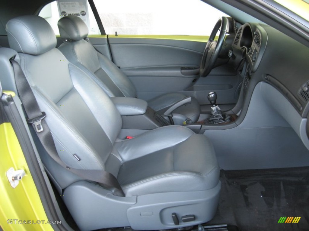 Charcoal Gray Interior 2005 Saab 9-3 Arc Convertible Photo #52929951