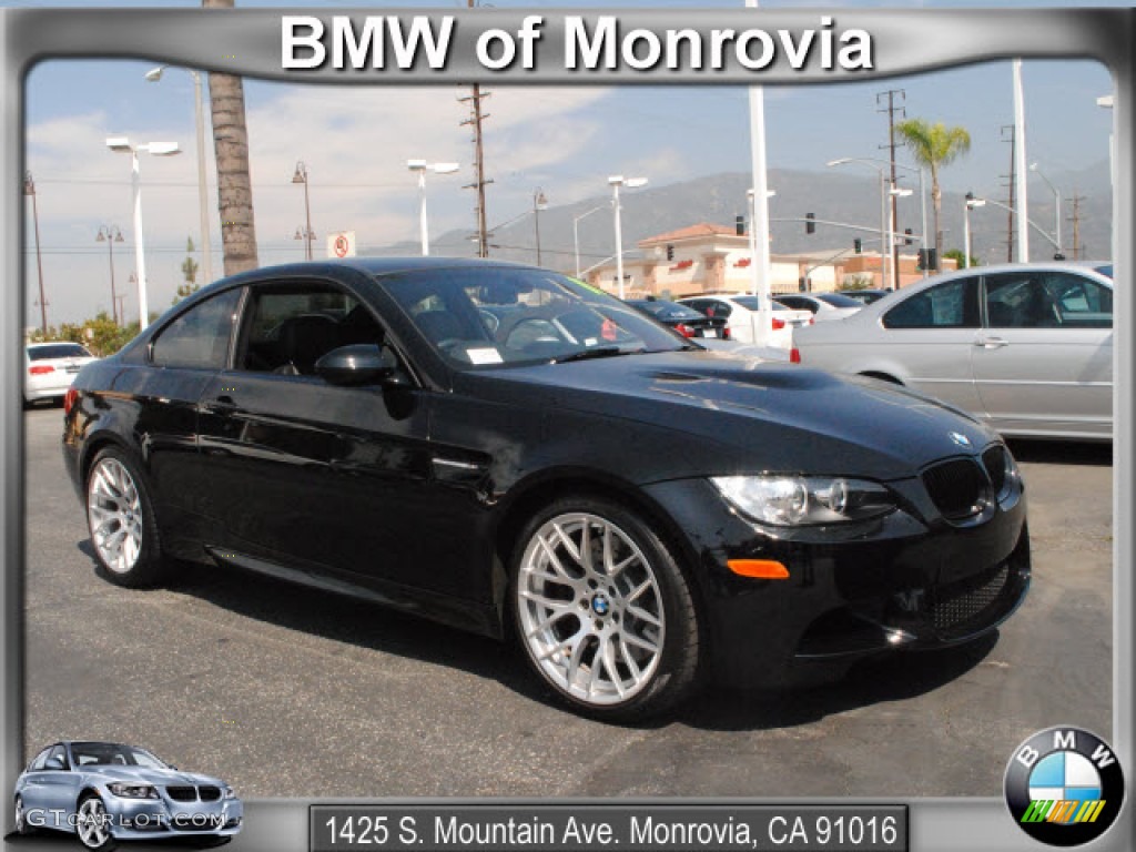 2011 M3 Coupe - Jet Black / Fox Red Novillo Leather photo #1