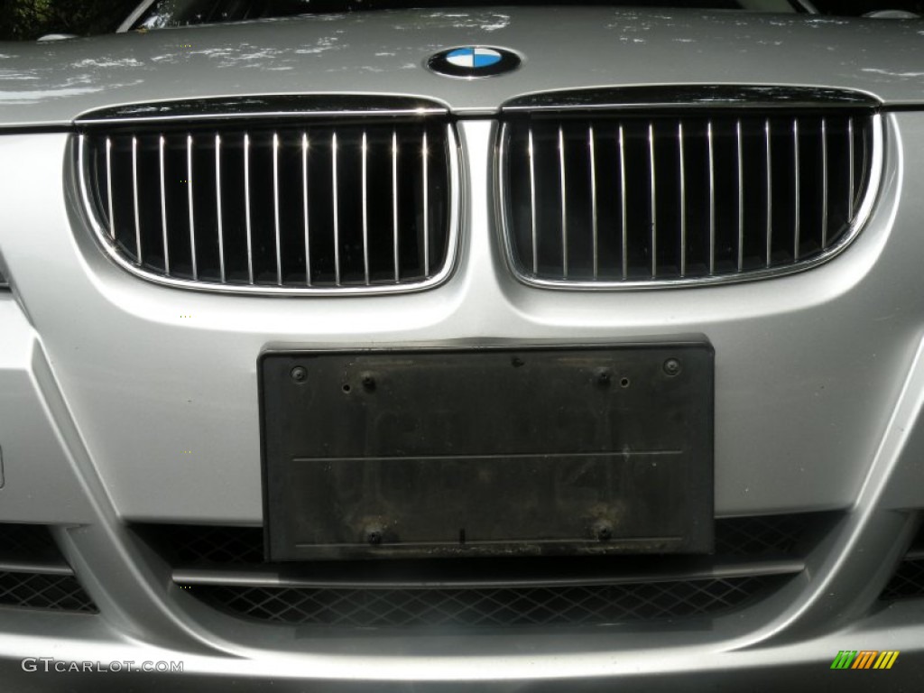 2006 3 Series 330xi Sedan - Titanium Silver Metallic / Black photo #49