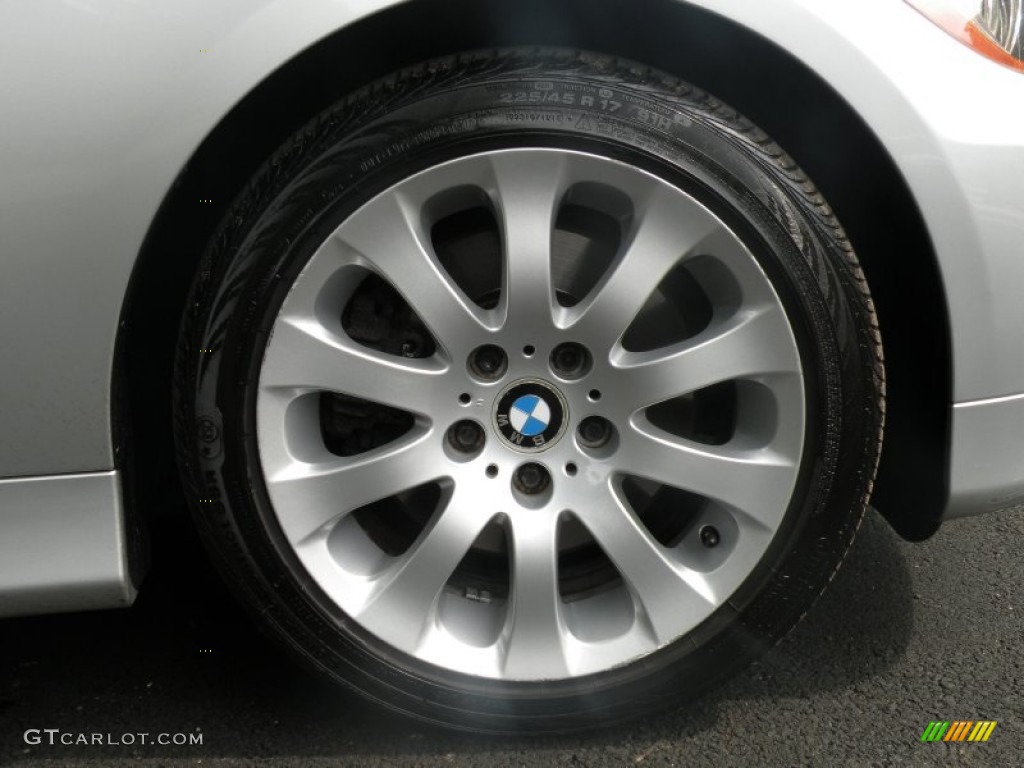 2006 3 Series 330xi Sedan - Titanium Silver Metallic / Black photo #53