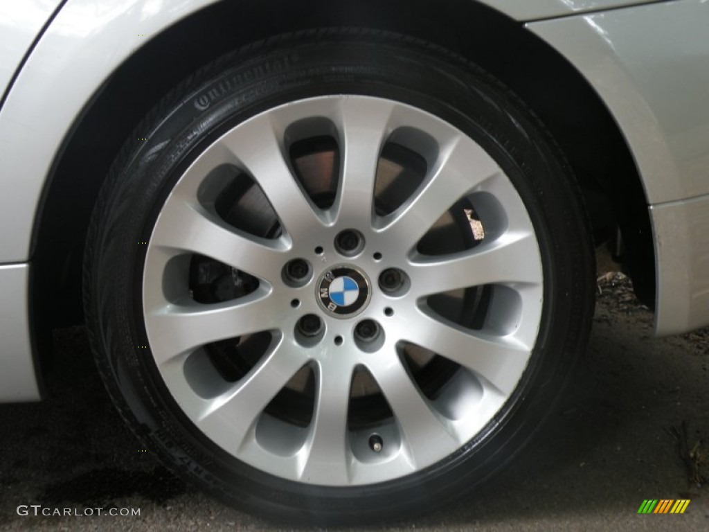 2006 3 Series 330xi Sedan - Titanium Silver Metallic / Black photo #56