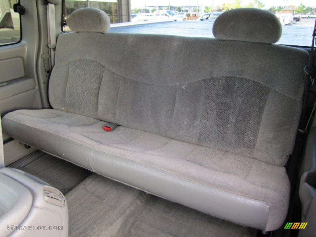 2000 Silverado 1500 LS Extended Cab 4x4 - Charcoal Gray Metallic / Medium Gray photo #19