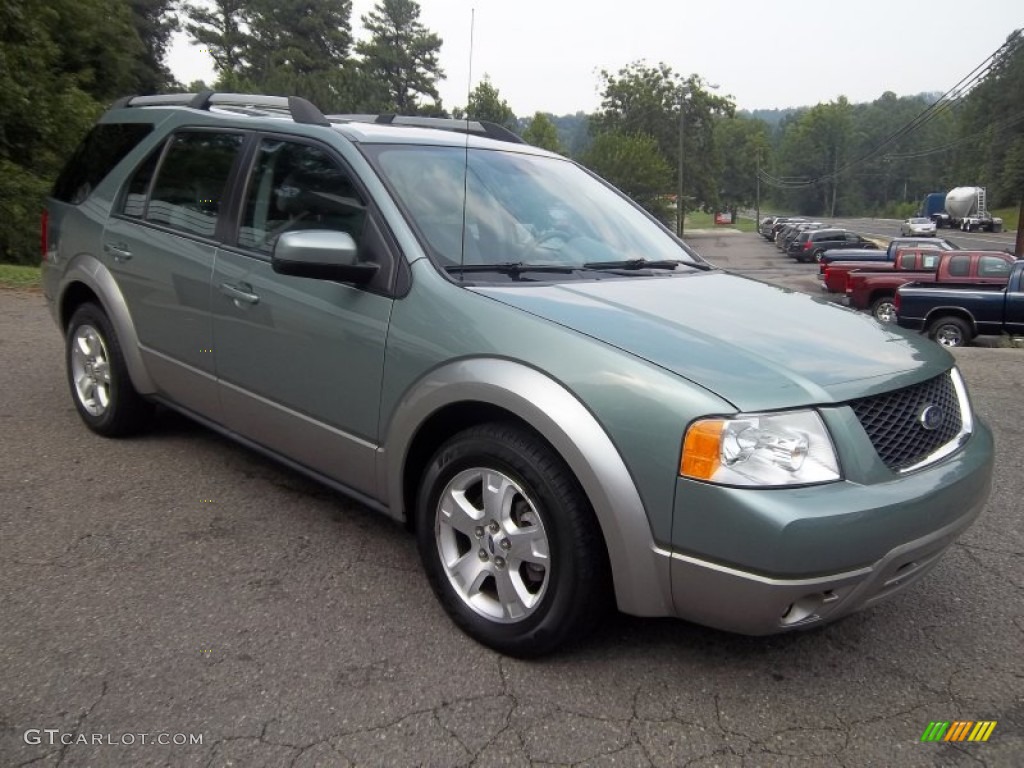 2005 Freestyle SEL AWD - Titanium Green Metallic / Shale photo #1