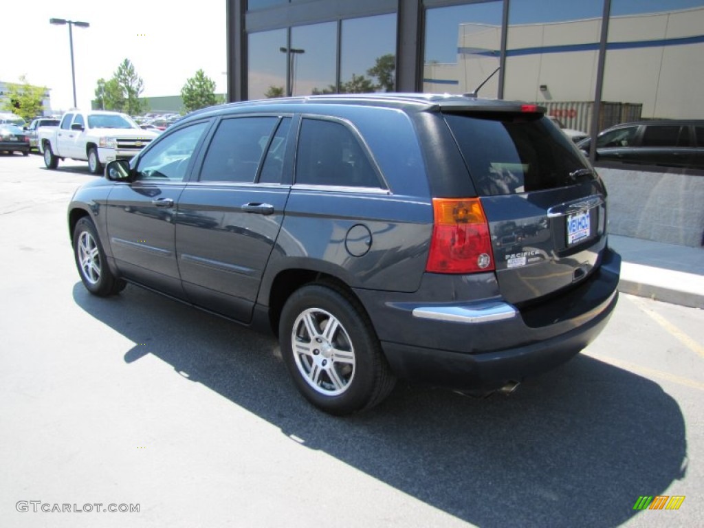 2007 Pacifica Touring AWD - Modern Blue Pearl / Pastel Slate Gray photo #30