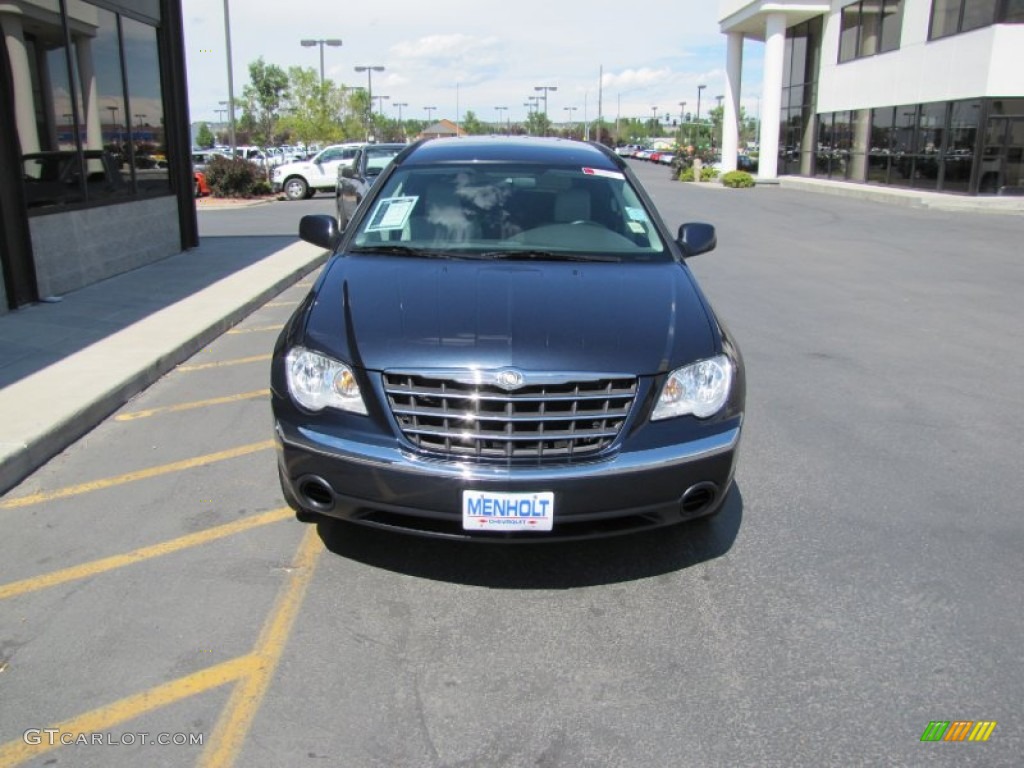 2007 Pacifica Touring AWD - Modern Blue Pearl / Pastel Slate Gray photo #32