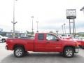 2007 Fire Red GMC Sierra 1500 Z71 Extended Cab 4x4  photo #2
