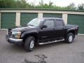 Black 2004 GMC Canyon SLE Crew Cab 4x4