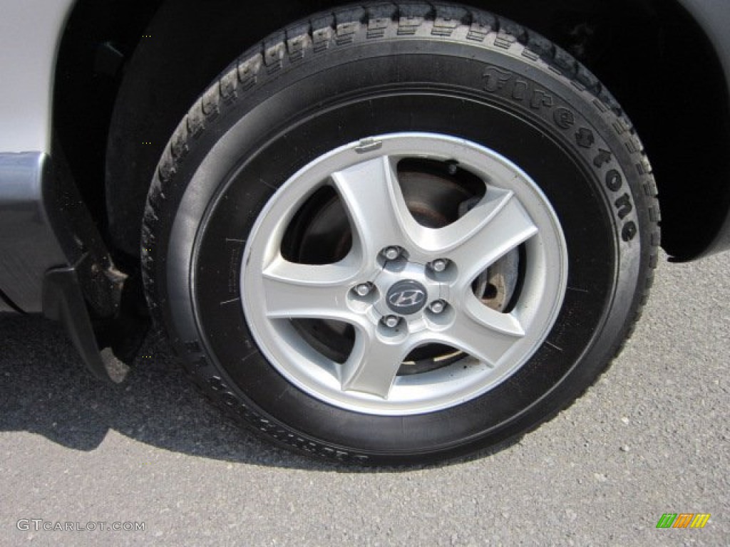 2003 Hyundai Santa Fe GLS Wheel Photo #52933458