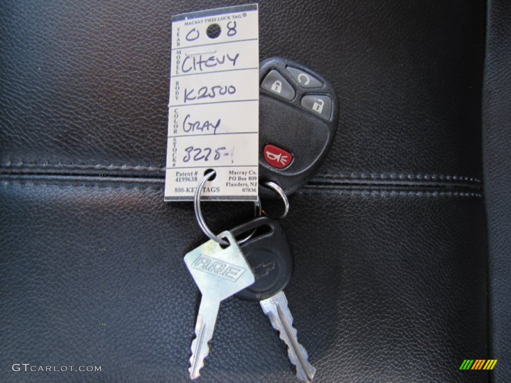 2008 Chevrolet Silverado 2500HD LTZ Crew Cab 4x4 Keys Photo #52933527