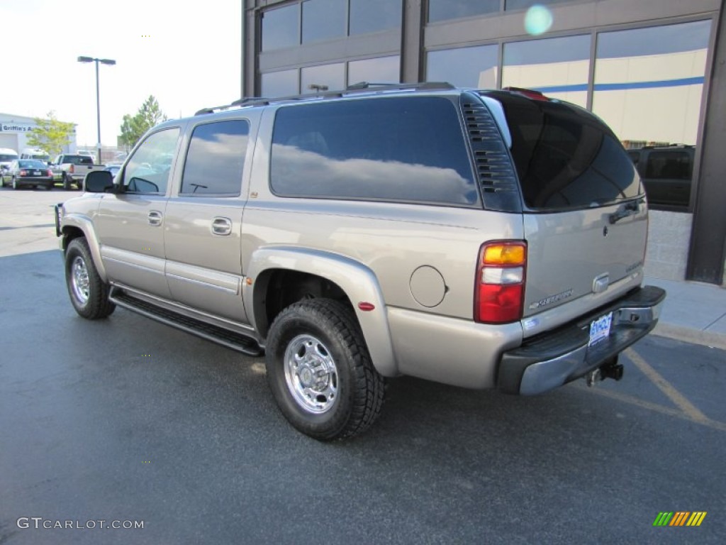 2003 Suburban 1500 LT 4x4 - Light Pewter Metallic / Gray/Dark Charcoal photo #33