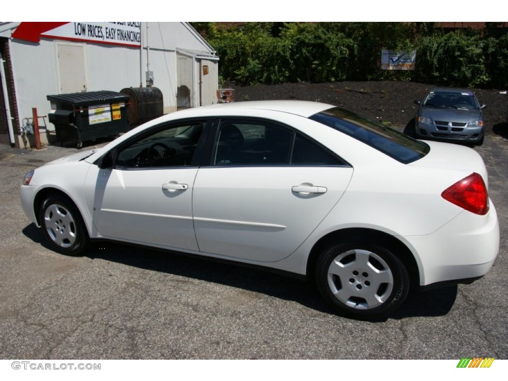 2006 G6 Sedan - Ivory White / Ebony photo #6