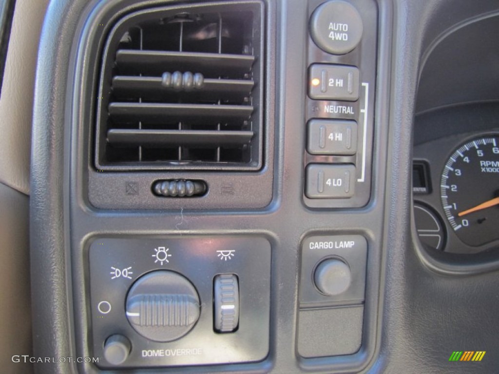 2002 Chevrolet Silverado 1500 LT Extended Cab 4x4 Controls Photos