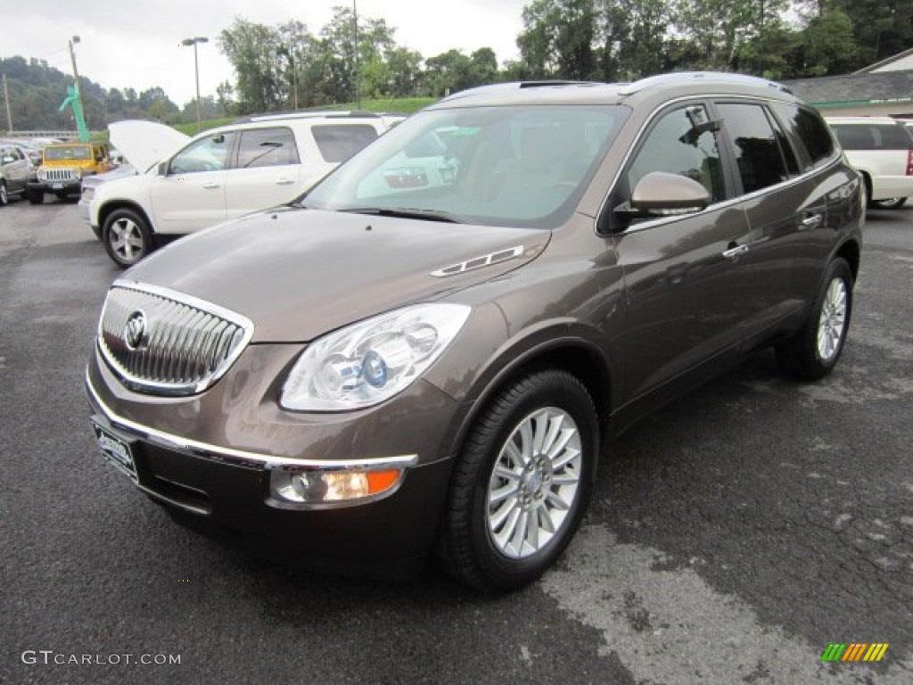 2011 Enclave CXL AWD - Cocoa Metallic / Cashmere/Cocoa photo #3