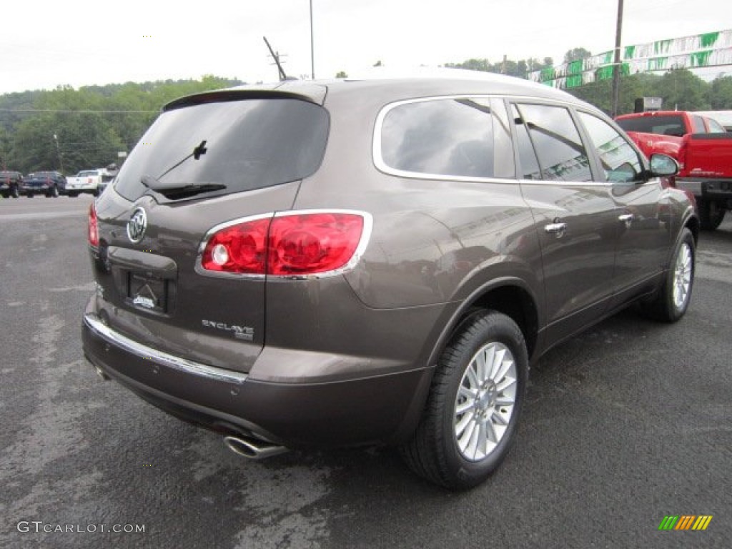 2011 Enclave CXL AWD - Cocoa Metallic / Cashmere/Cocoa photo #7