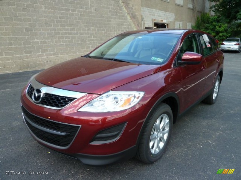 2011 CX-9 Touring AWD - Copper Red Mica / Sand photo #11