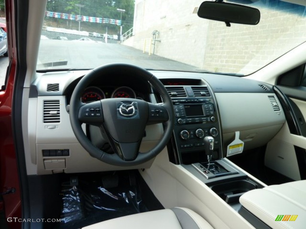 2011 CX-9 Touring AWD - Copper Red Mica / Sand photo #15