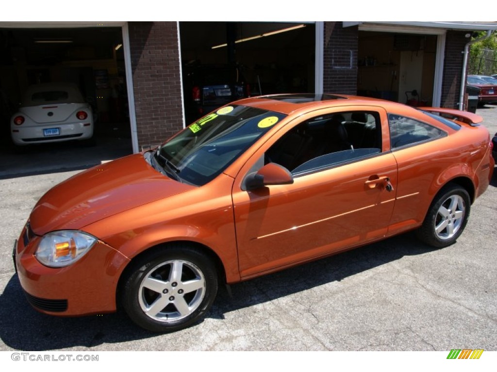 2006 Cobalt LT Coupe - Sunburst Orange Metallic / Ebony photo #1