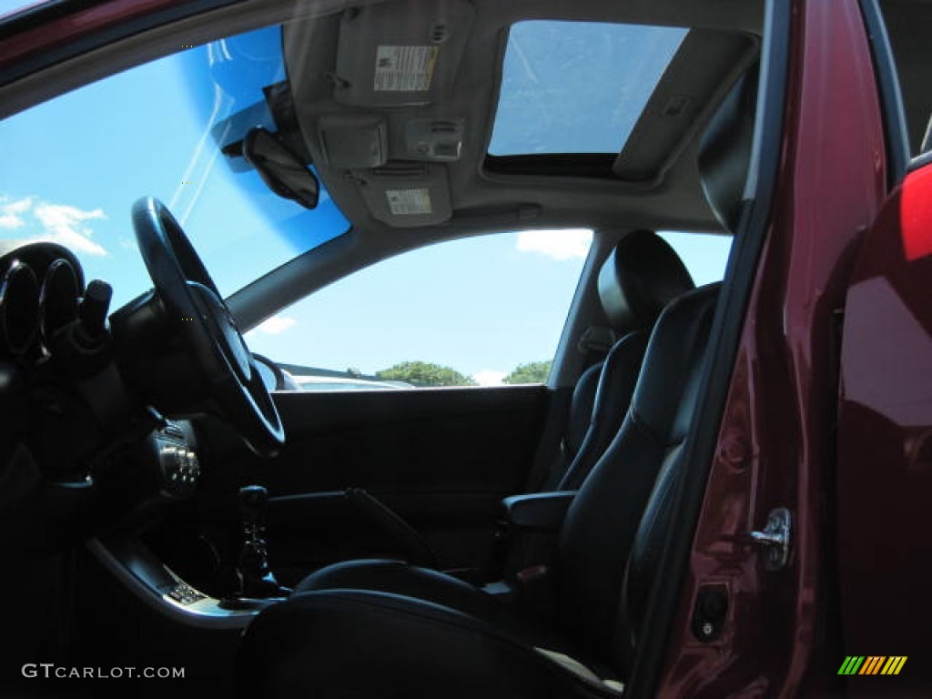 2005 Altima 3.5 SE-R - Code Red / SE-R Charcoal photo #6