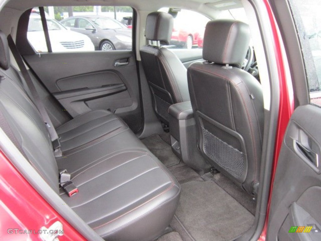 Jet Black Interior 2010 GMC Terrain SLT AWD Photo #52938147