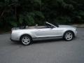 2010 Brilliant Silver Metallic Ford Mustang V6 Convertible  photo #2