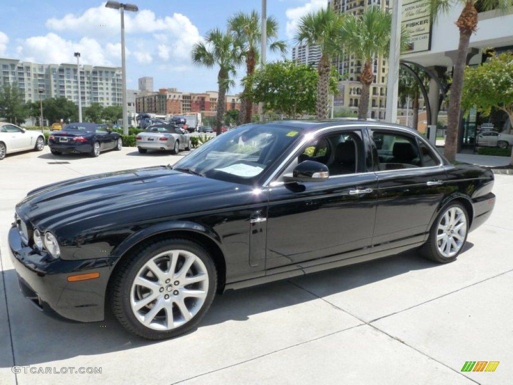 Ebony Black 2009 Jaguar XJ XJ8 Exterior Photo #52939086