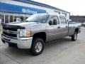 Graystone Metallic 2007 Chevrolet Silverado 2500HD LT Crew Cab 4x4