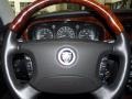 2009 Jaguar XJ Charcoal/Charcoal Interior Steering Wheel Photo