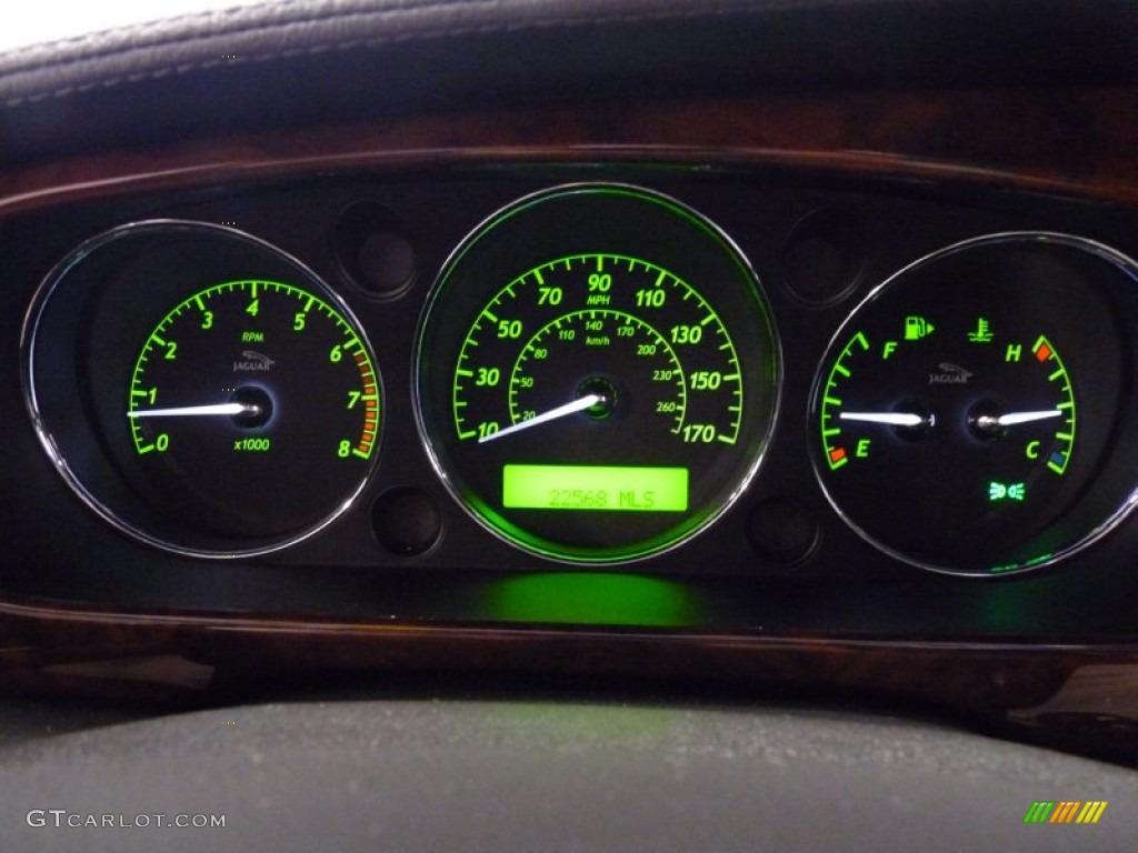 2009 Jaguar XJ XJ8 Gauges Photo #52939479