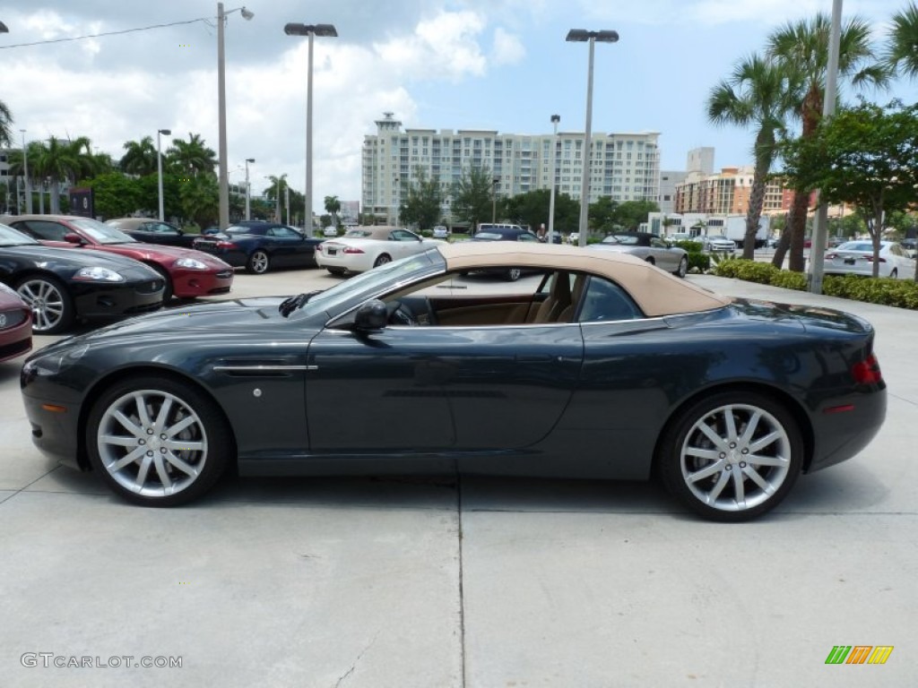 Tempest Blue 2008 Aston Martin DB9 Volante Exterior Photo #52939596
