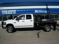Bright White - Ram 2500 SLT Quad Cab 4x4 Chassis Photo No. 2