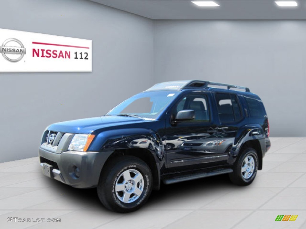 2008 Xterra X 4x4 - Midnight Blue / Steel/Graphite photo #1