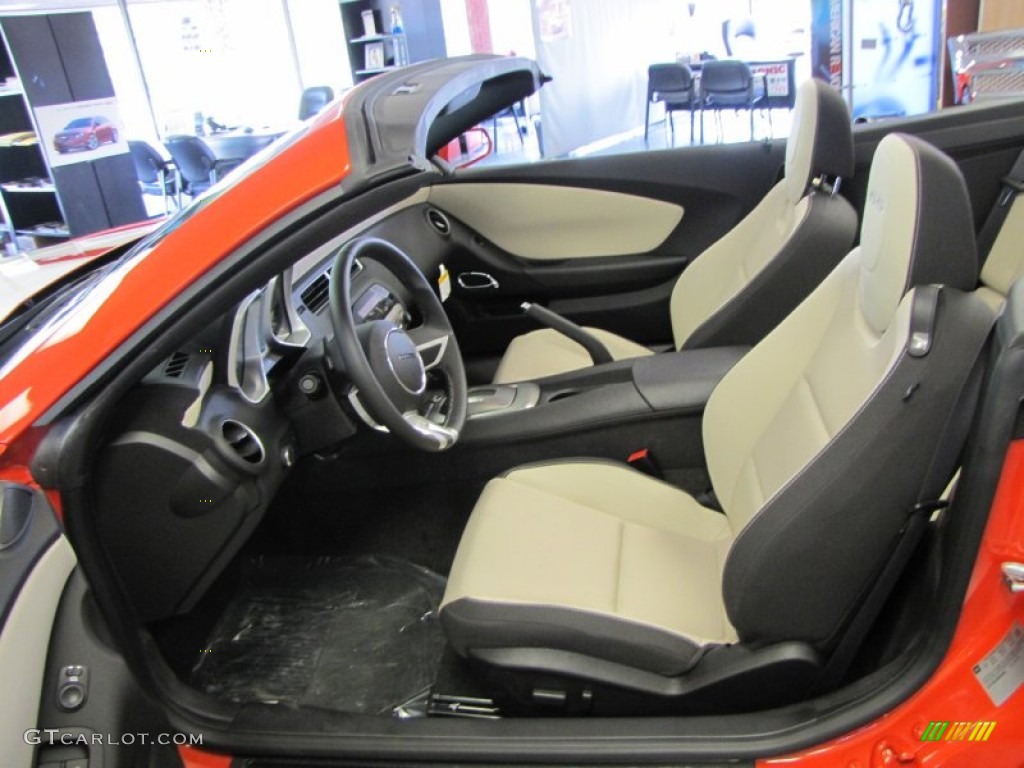 Gray Interior 2011 Chevrolet Camaro SS/RS Convertible Photo #52940403