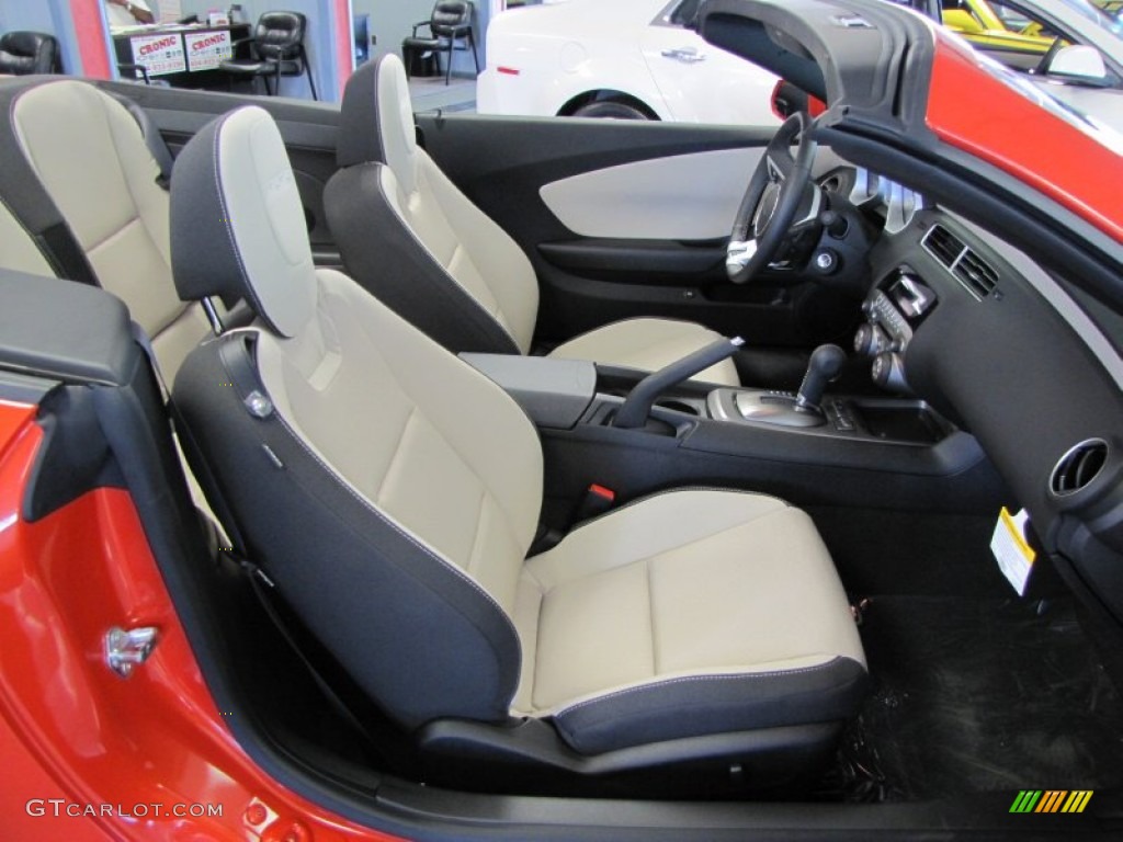 Gray Interior 2011 Chevrolet Camaro SS/RS Convertible Photo #52940439