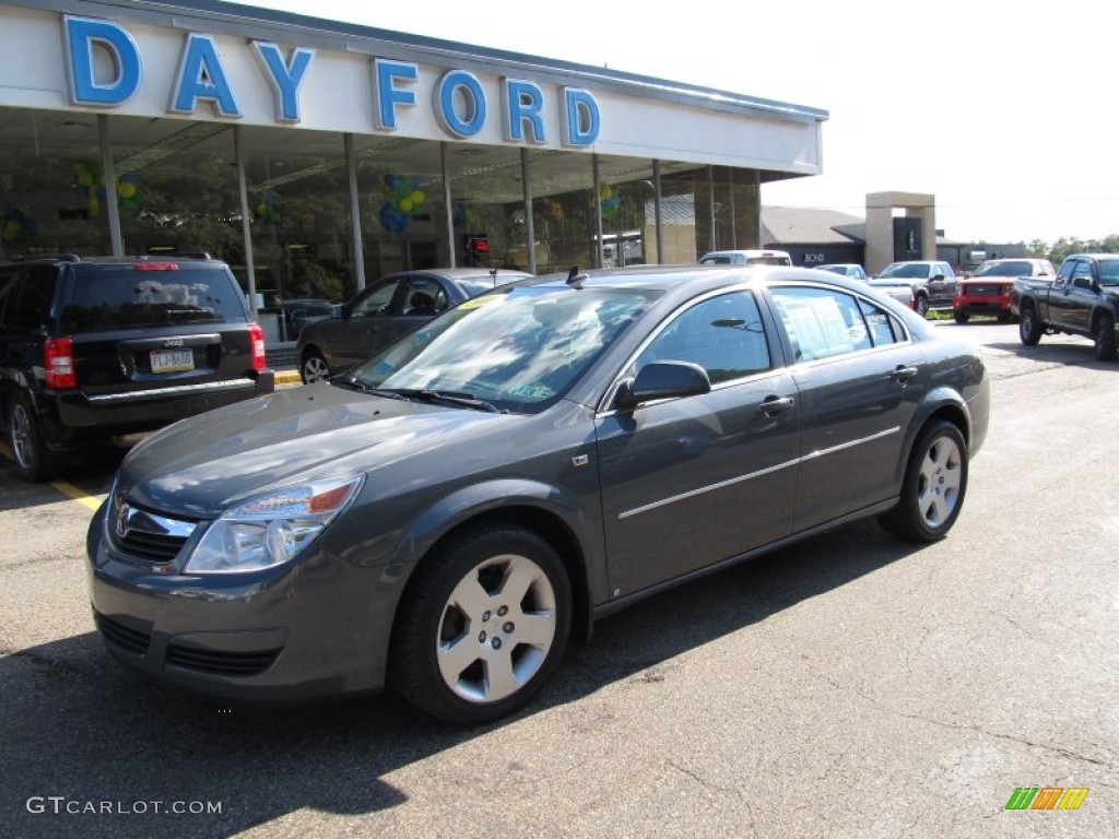 2008 Aura XE 3.5 - Techno Gray / Gray photo #1