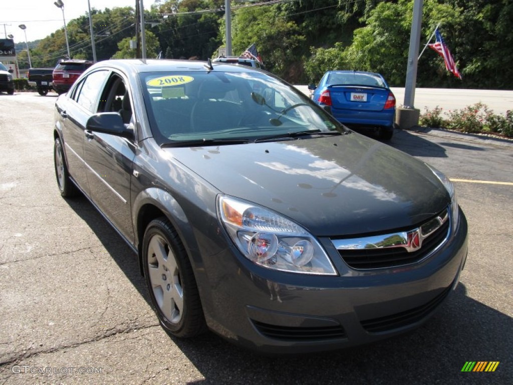 2008 Aura XE 3.5 - Techno Gray / Gray photo #6