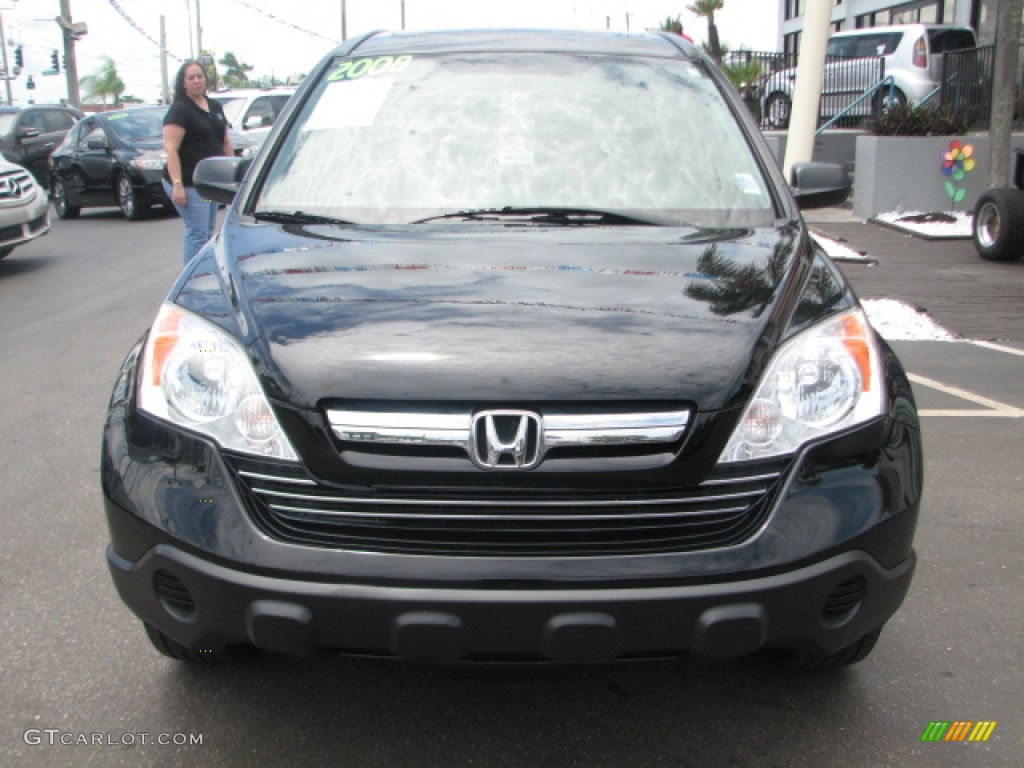 2008 CR-V EX - Nighthawk Black Pearl / Black photo #3