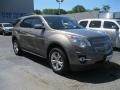 2010 Mocha Steel Metallic Chevrolet Equinox LT AWD  photo #5