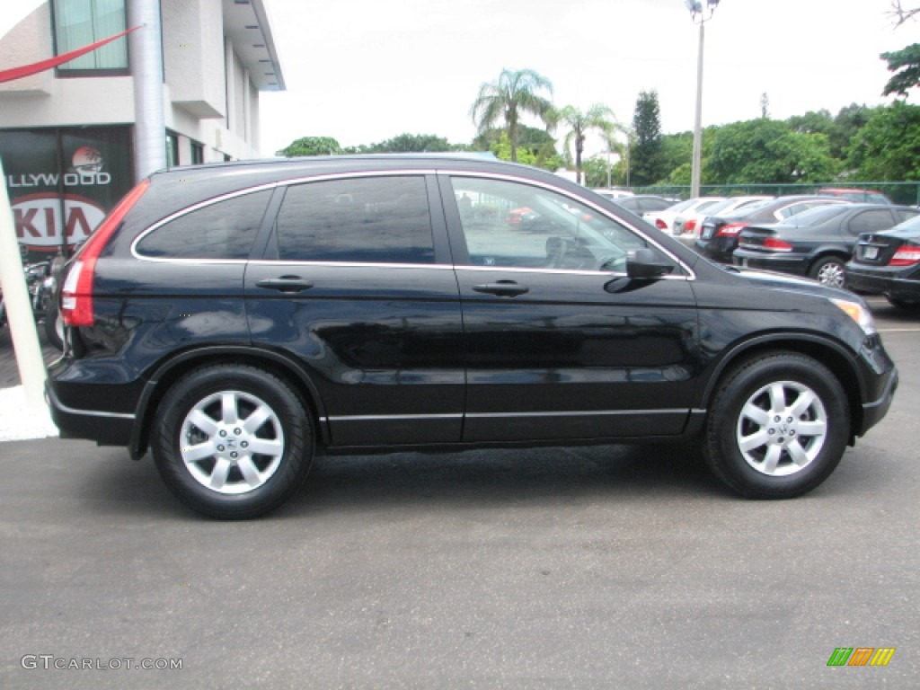 2008 CR-V EX - Nighthawk Black Pearl / Black photo #9