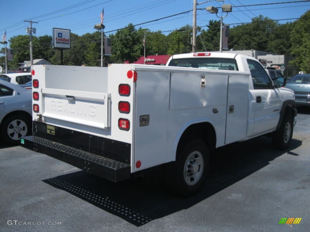 Summit White 2007 Chevrolet Silverado 2500HD Classic Work Truck Regular Cab Chassis Exterior Photo #52942191