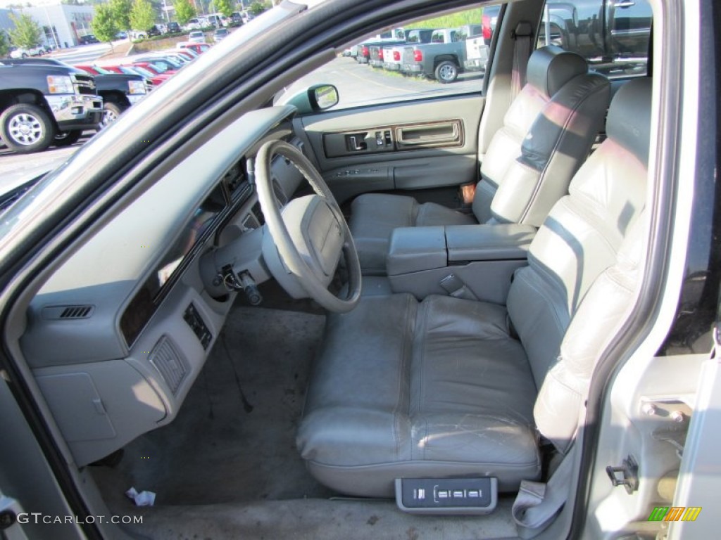 Gray Interior 1992 Buick Roadmaster Limited Photo #52942539