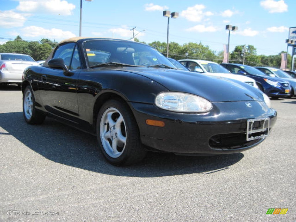 1999 MX-5 Miata LP Roadster - Brilliant Black / Tan photo #4