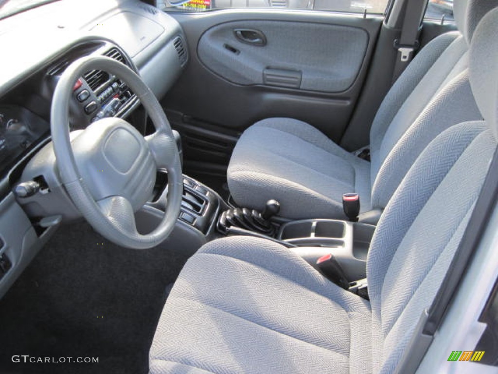 Gray Interior 2000 Suzuki Grand Vitara JLX 4x4 Photo #52942857