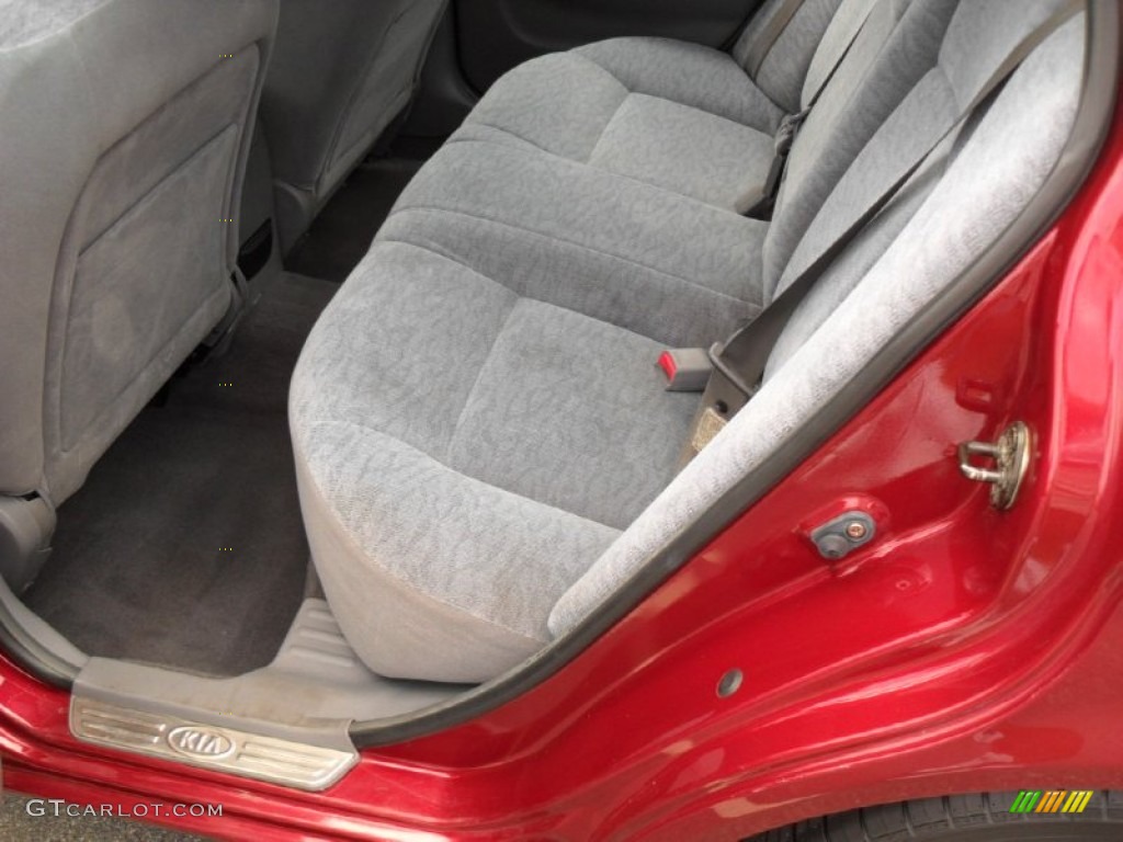 2006 Optima LX - Radiant Red / Gray photo #14