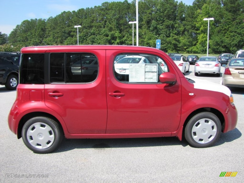 Scarlet Red Metallic 2011 Nissan Cube 1.8 S Exterior Photo #52943655