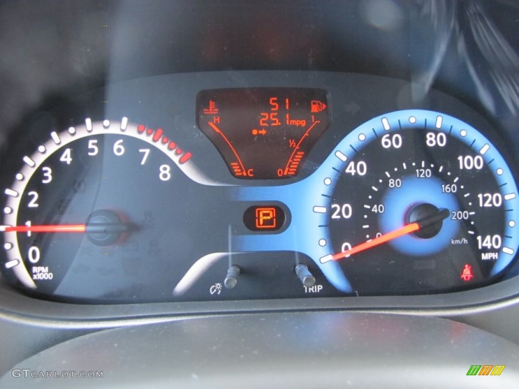 2011 Nissan Cube 1.8 S Gauges Photo #52943694